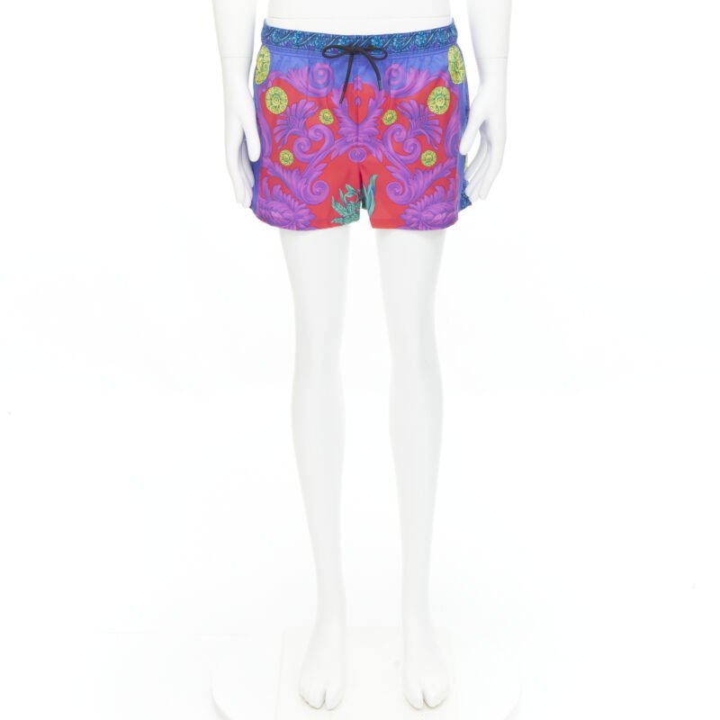 Versace Garden Swim Shorts - Image 11