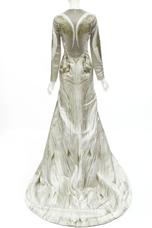 Alexander Mcqueen Embellished Skirt Gown - Side view