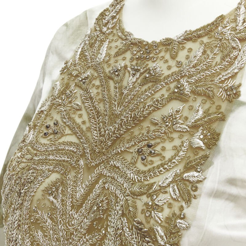 Alexander Mcqueen Embellished Skirt Gown - Detail 2