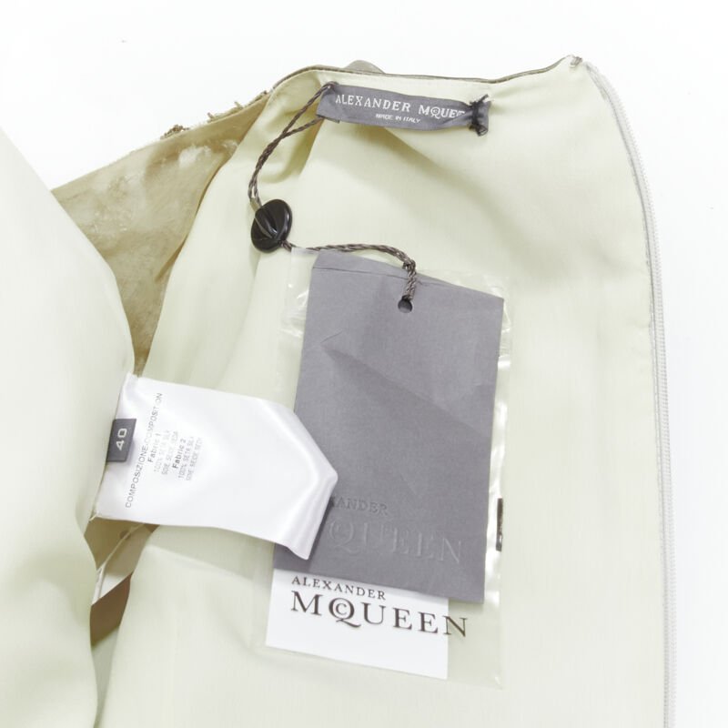 Alexander Mcqueen Embellished Skirt Gown - Image 14