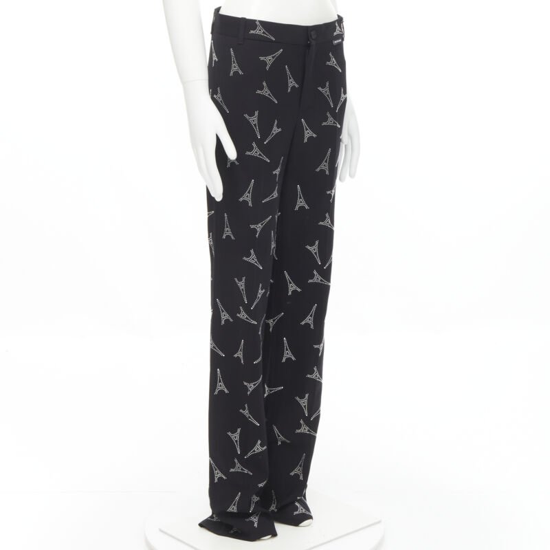 Balenciaga Eiffel Crystal Pants
