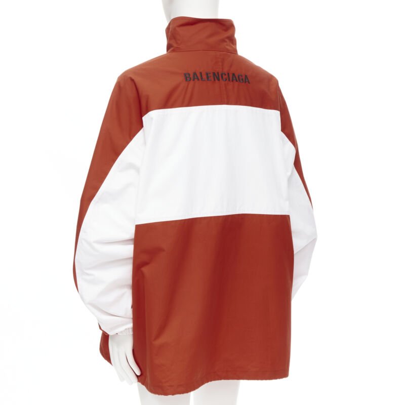 Balenciaga Red Logo Track Jacket - Detail 1