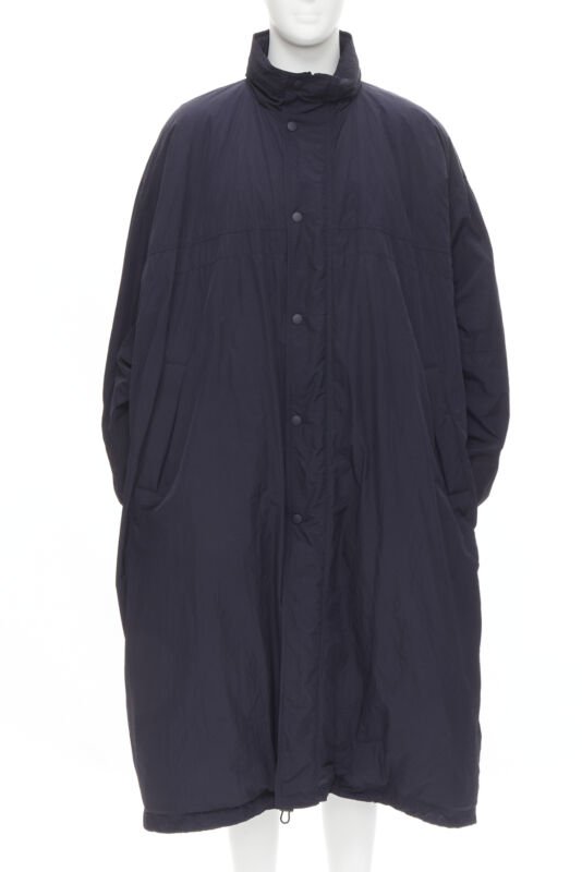 Balenciaga Blue Padded Coat