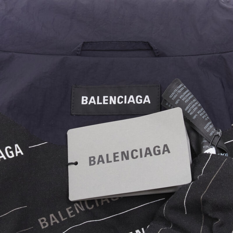 Balenciaga Blue Padded Coat - Image 11