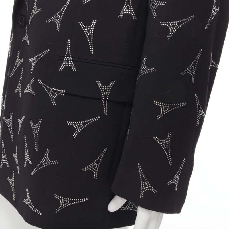 Balenciaga Crystal Power Blazer - Detail 2
