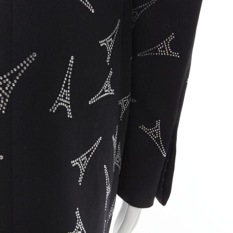 Balenciaga Crystal Power Blazer - Image 10
