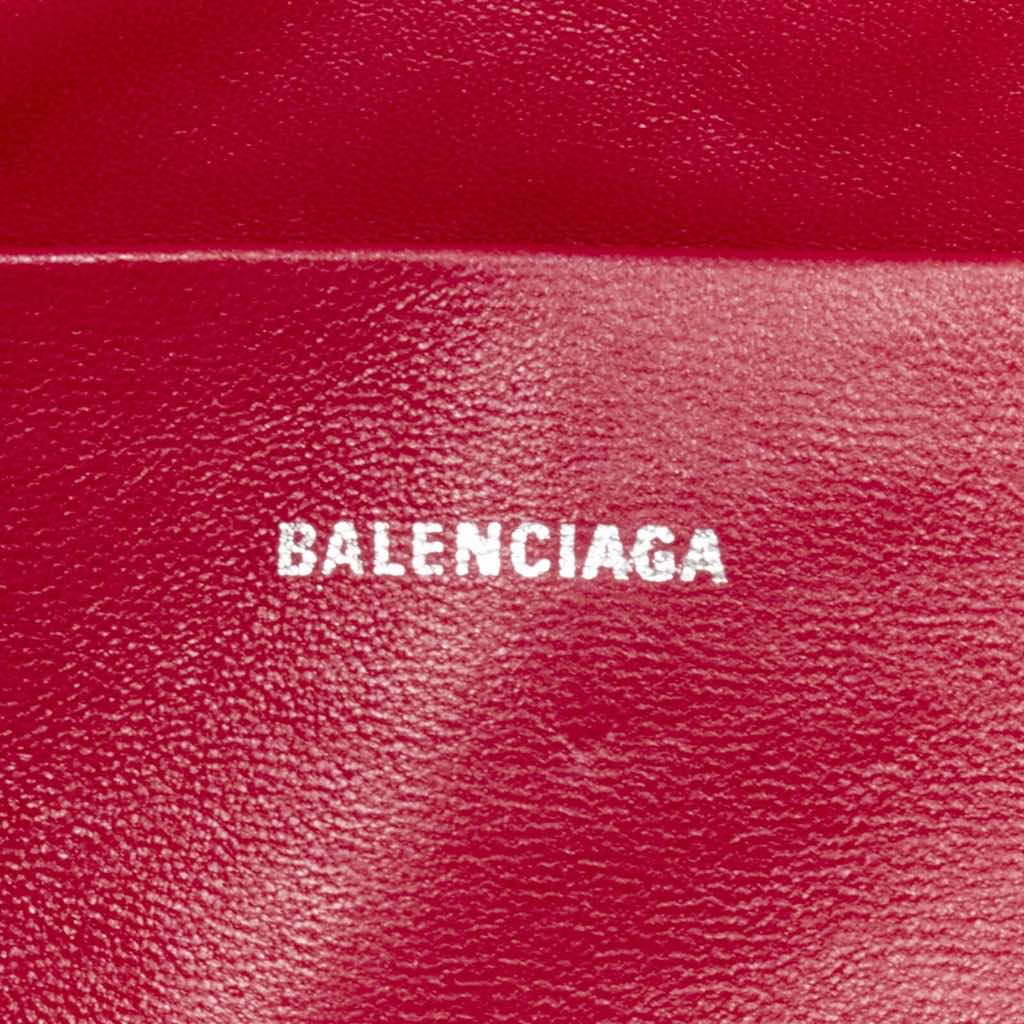 Balenciaga Shearling Zip Clutch - Image 10