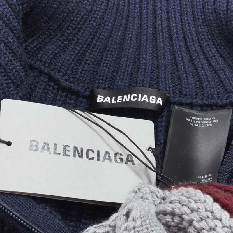 Balenciaga Distressed Oversized Sweater - Image 11