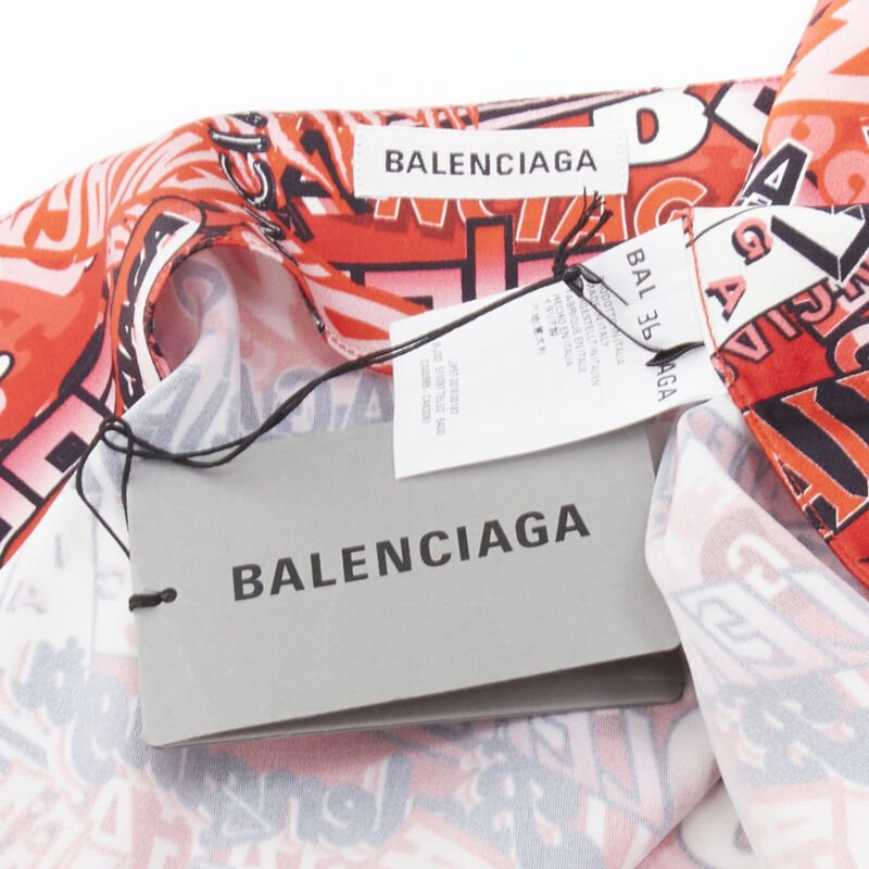 Balenciaga Logo Print Skirt - Image 11