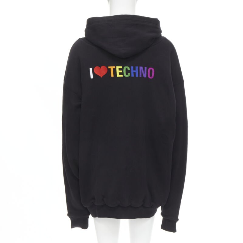 Balenciaga Techno Oversized Hoodie