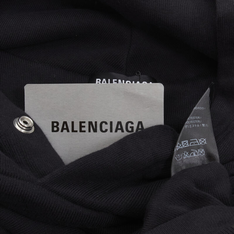Balenciaga Techno Oversized Hoodie - Image 12