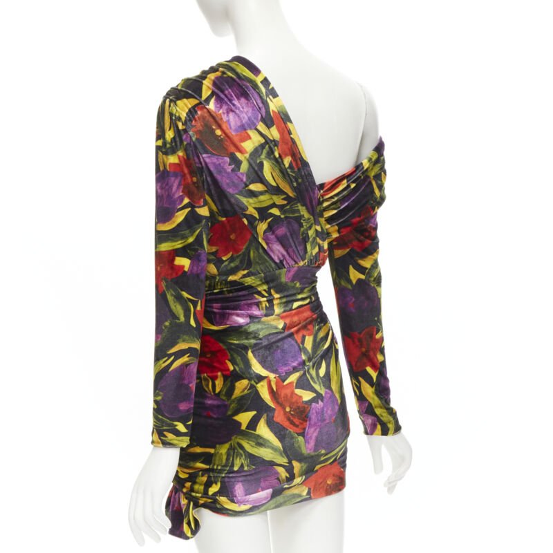 Balenciaga Floral Velvet Dress - Detail 1