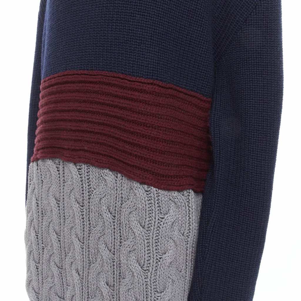 Balenciaga Cable Knit Sweater - Detail 2