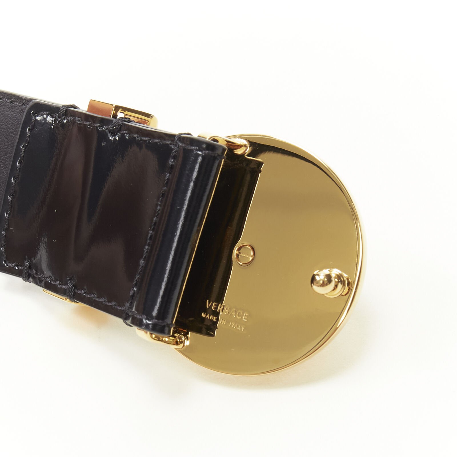 Versace Medusa Medallion leather belt - Detail 2