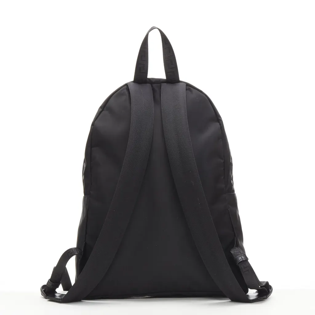 Versace La Greca Backpack Black Never worn, with tag - Box View