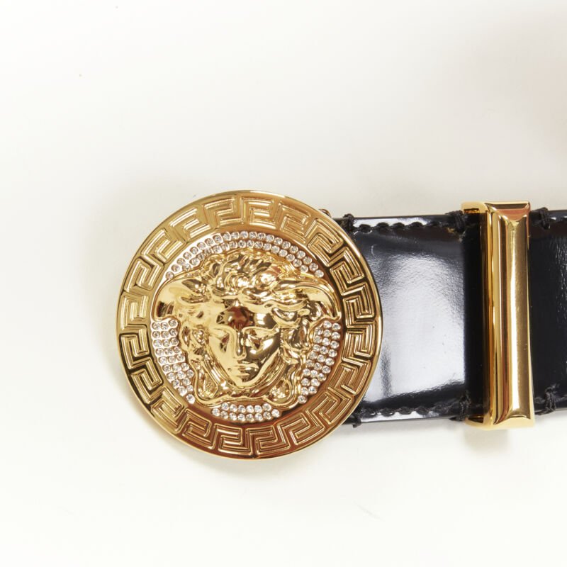 Versace Medusa Medallion leather belt - Detail 1
