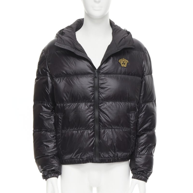 Versace Black Goose Puffer