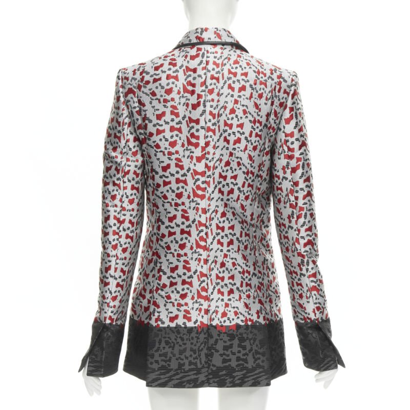 Haider Ackermann Blood Jacquard Blazer - Side view