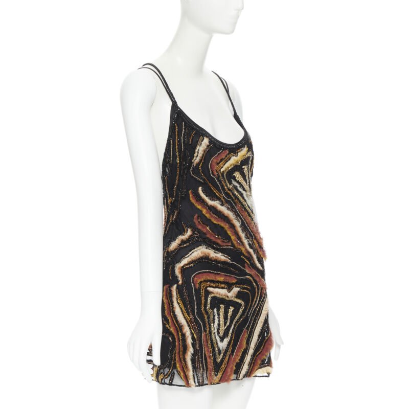 Versace Animalier Bead Dress - Image 6