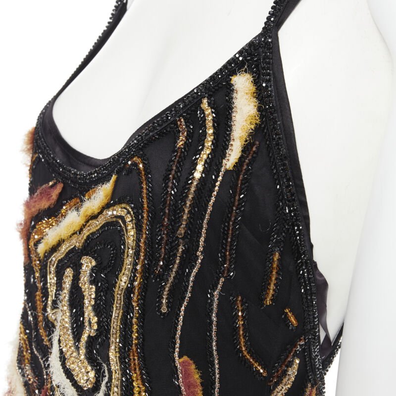 Versace Animalier Bead Dress - Detail 2