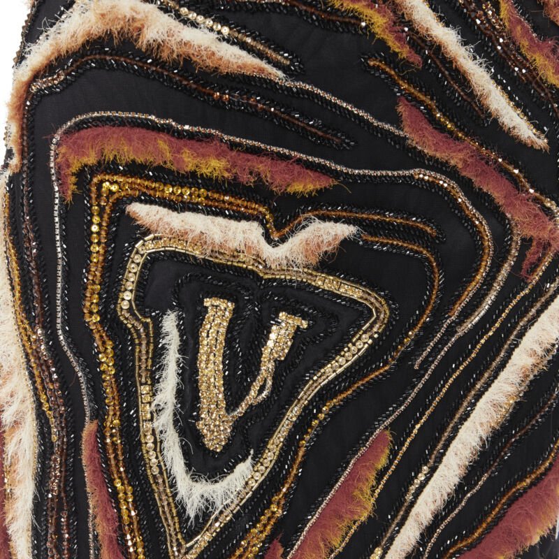 Versace Animalier Bead Dress - Image 10