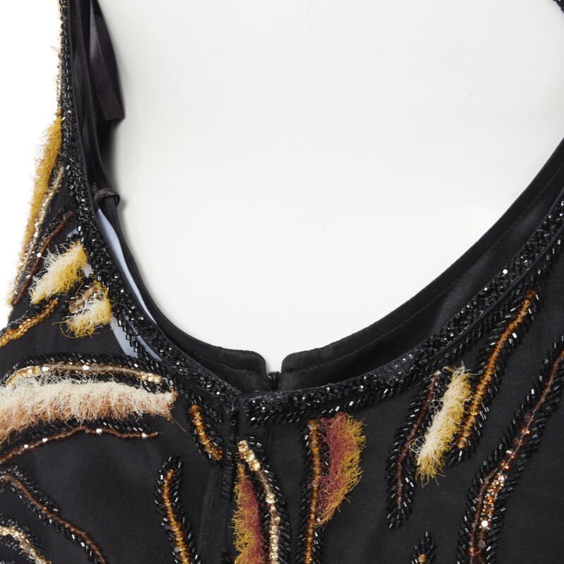 Versace Animalier Bead Dress - Image 11