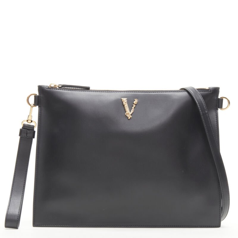 Versace Virtus Zip Clutch - Image 6