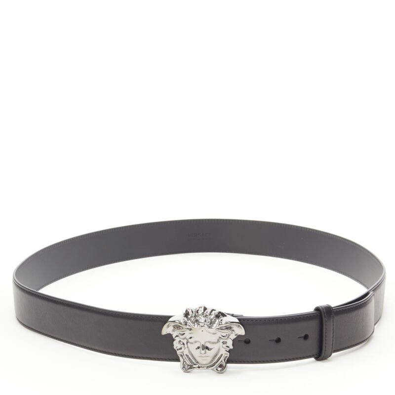 Versace Medusa ruthenium silver belt - Image 6