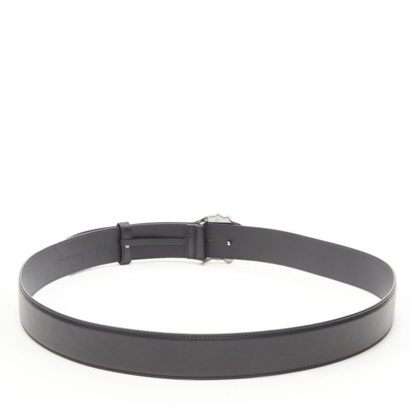 Versace Medusa ruthenium silver belt - 4