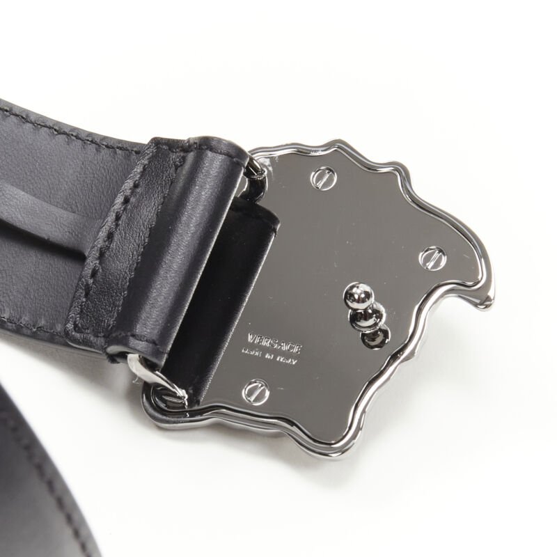 Versace Medusa ruthenium silver belt - Detail 2