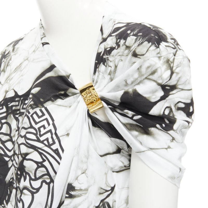 Versace Tie Dye Medusa Tee - Image 6