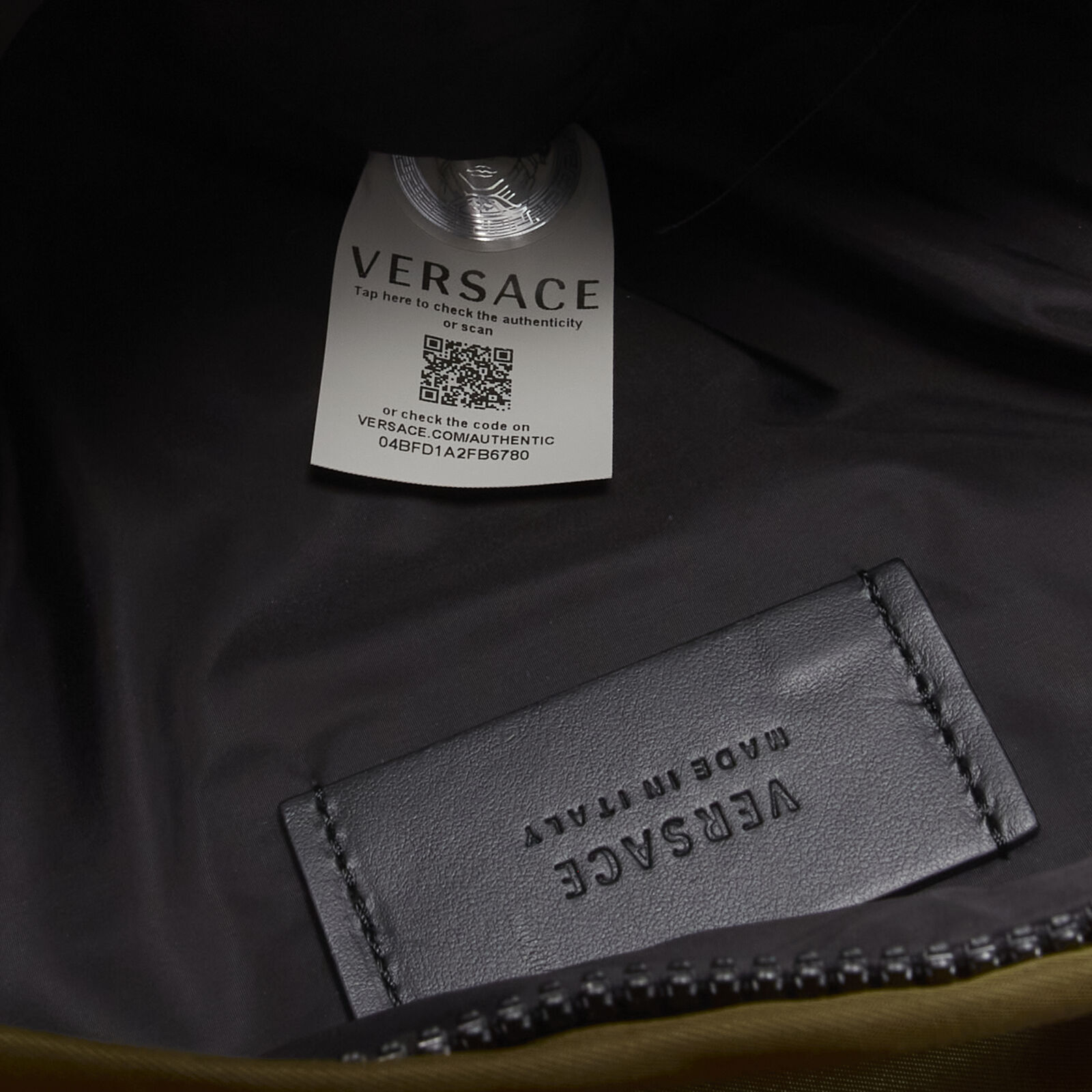 Versace Reflective Logo backpack - Image 13