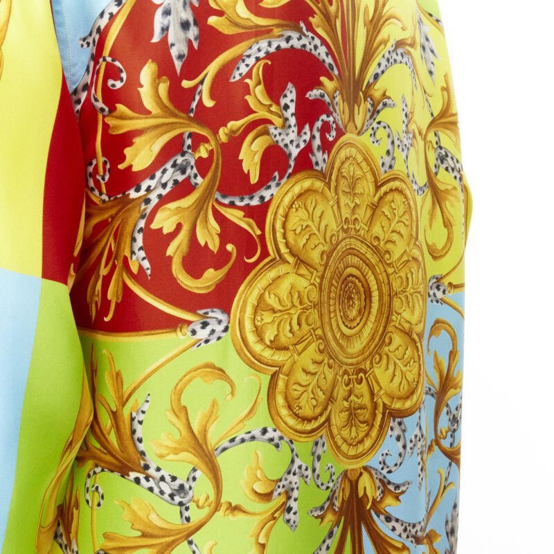 Versace Acanthus Silk Shirt - Image 10