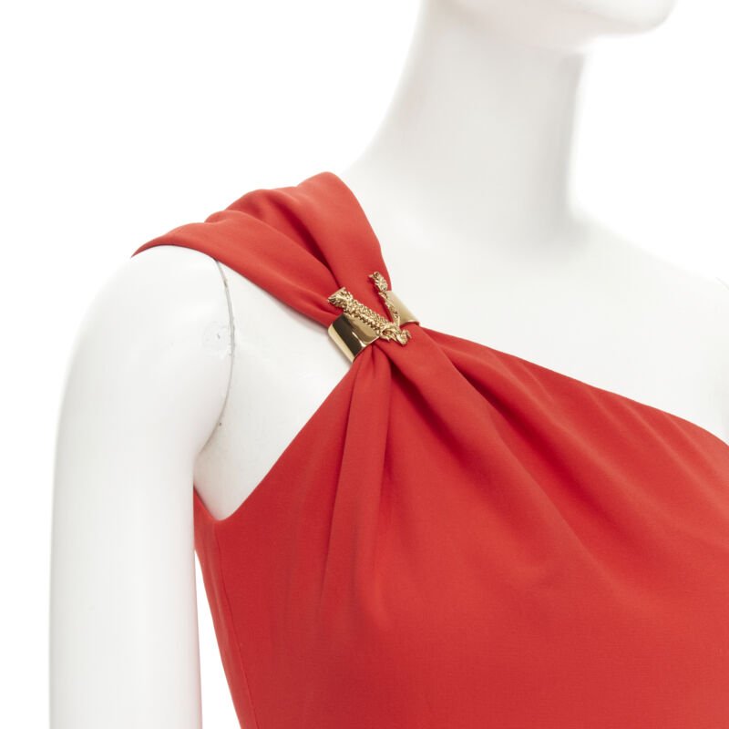 Versace Virtus V Gown - Back view