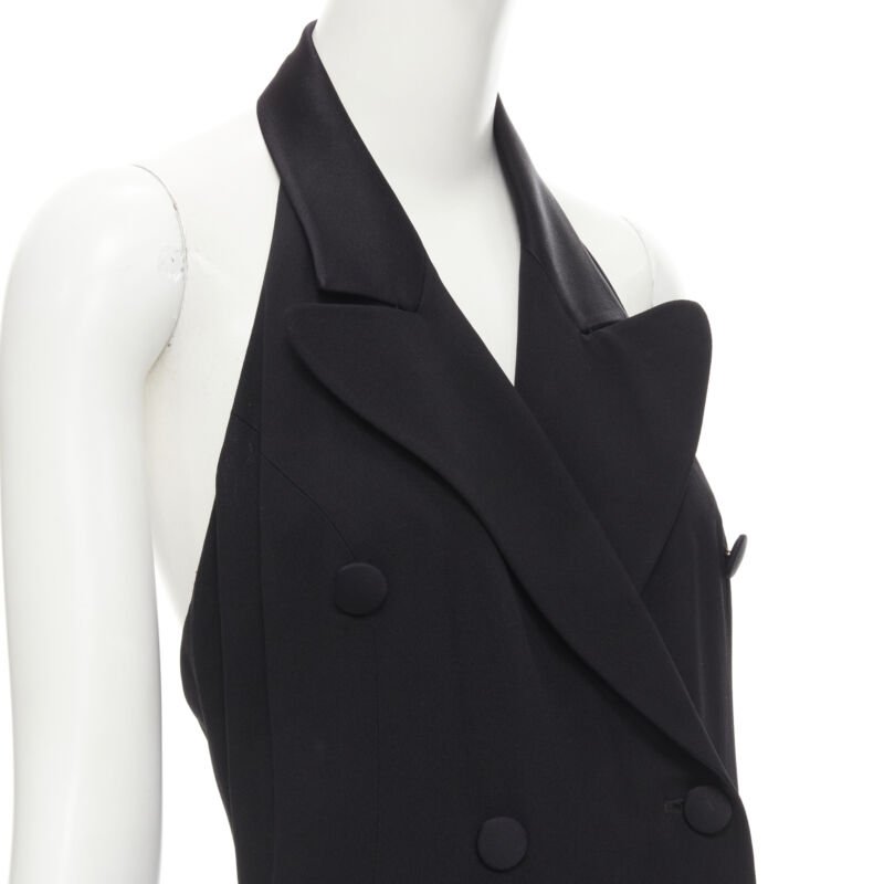 Moschino Halter Slit Jumpsuit - Back view