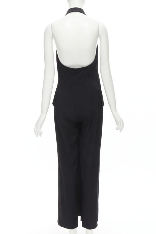 Moschino Halter Slit Jumpsuit - Side view