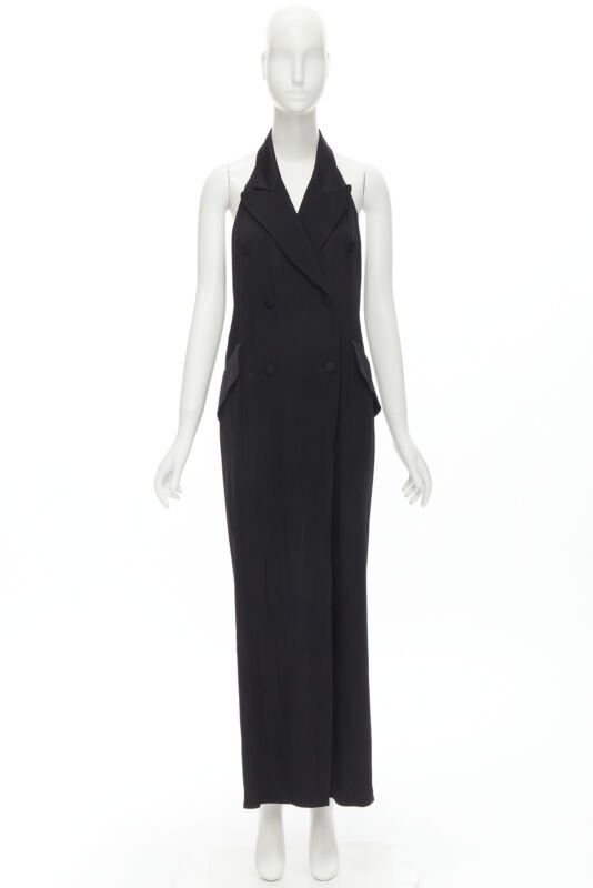 Moschino Halter Slit Jumpsuit - Image 12