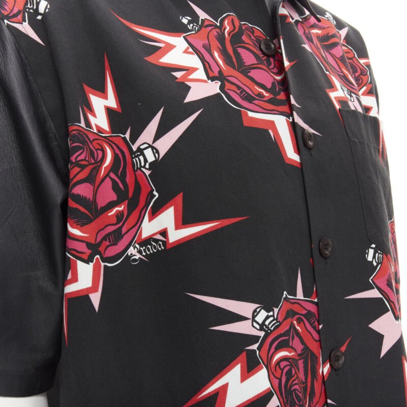 Prada Rose Bolt Shirt - Back view