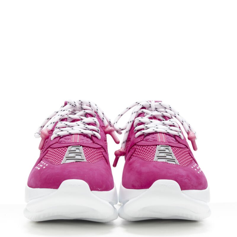 Versace Pink Chunky Sneakers - Image 6