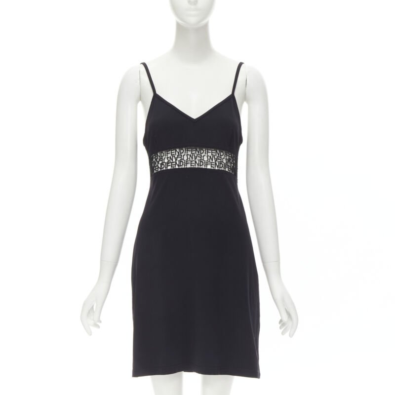 Fendi Monogram Slip Dress