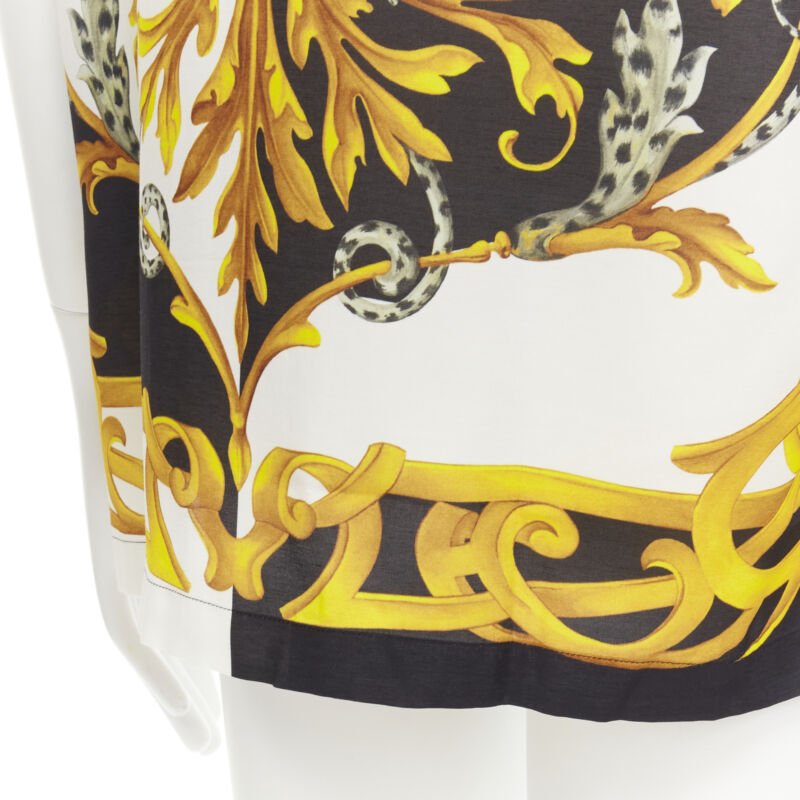 Versace Floral Baroque Shirt - Image 10