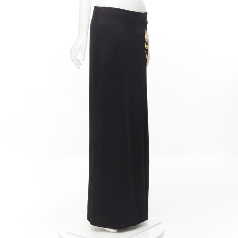 Versace High Slit Skirt - 4