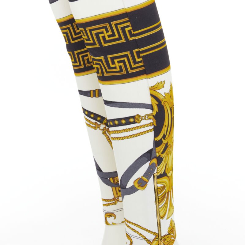 Versace Stretch Leggings - Image 10