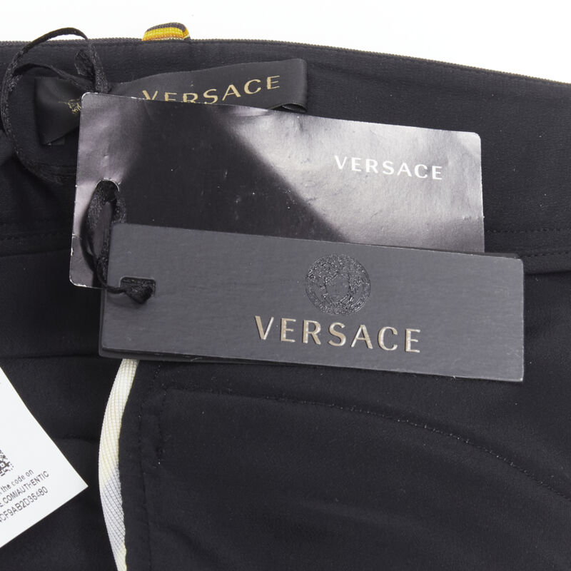 Versace Stretch Leggings - Image 11