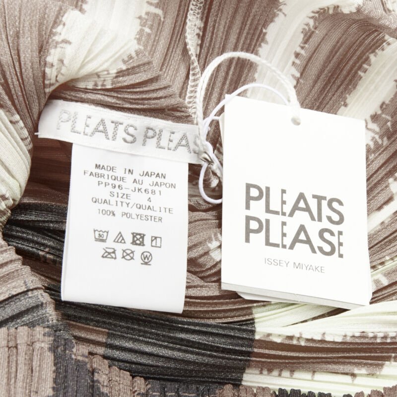 Pleats Please Abstract Pleated Top - Image 10