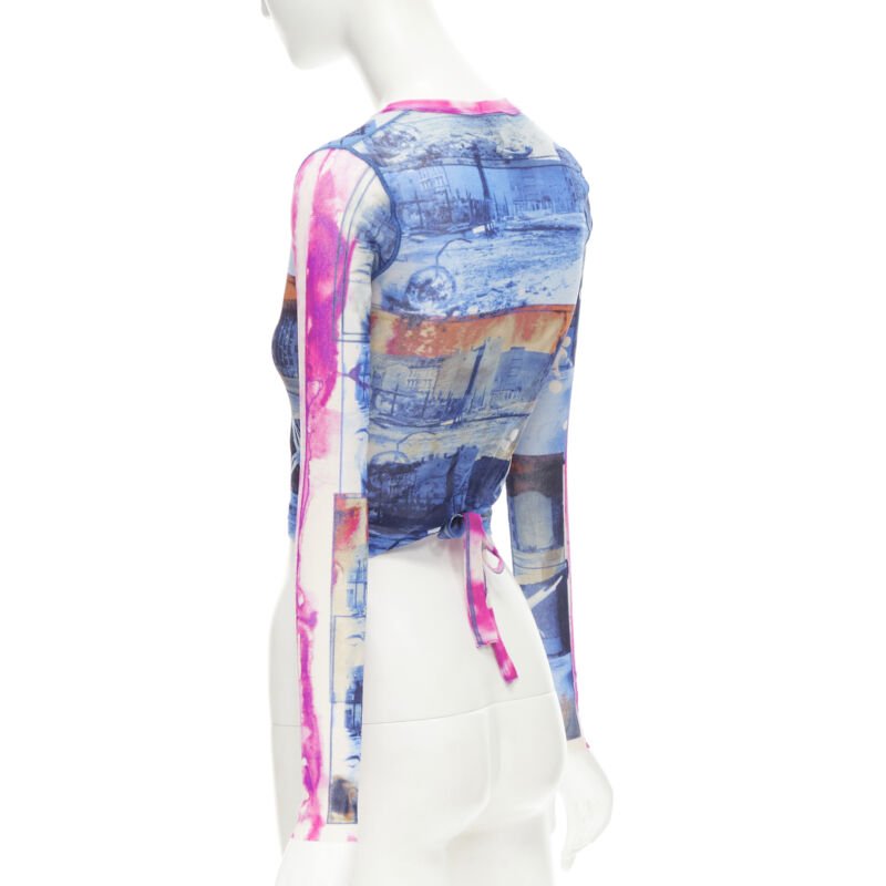 Jean Paul Gaultier Cityscape Wrap Top - Detail 1