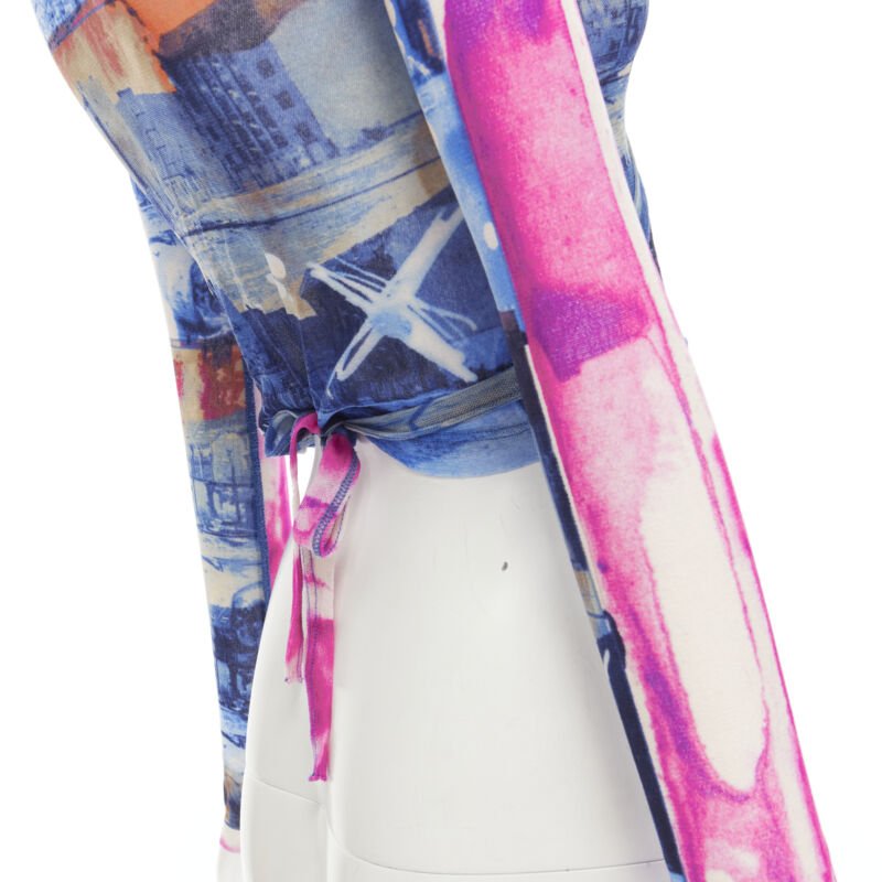 Jean Paul Gaultier Cityscape Wrap Top - Detail 2