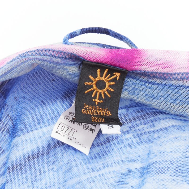 Jean Paul Gaultier Cityscape Wrap Top - Image 11