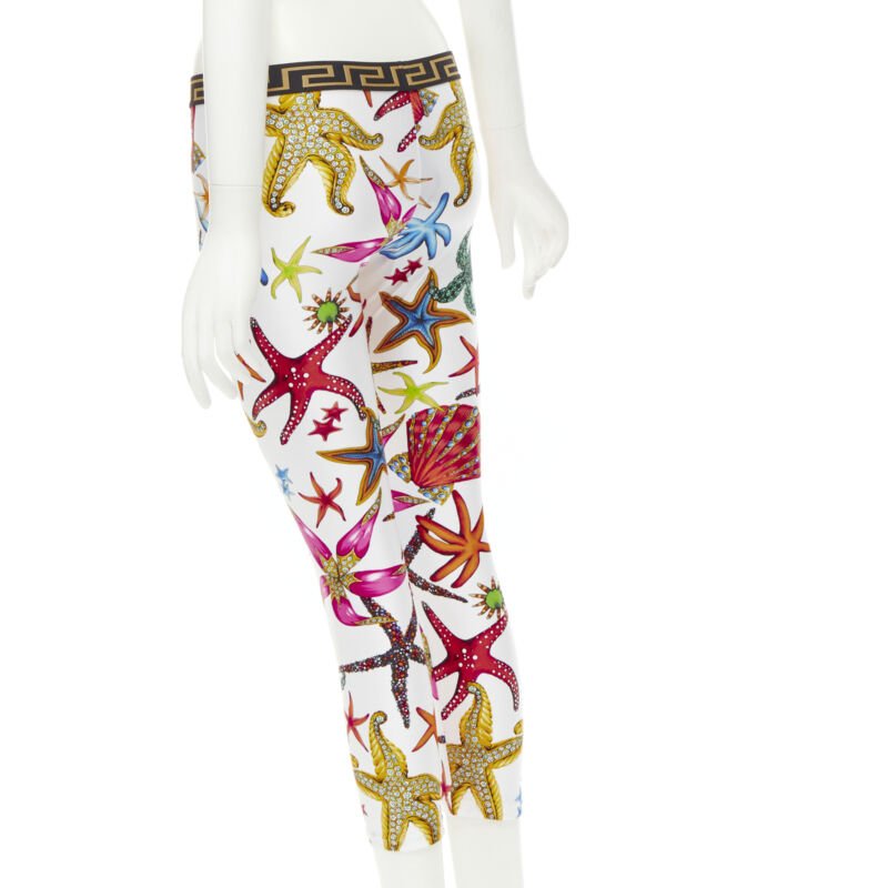 Versace Kids Greca Leggings - Detail 1