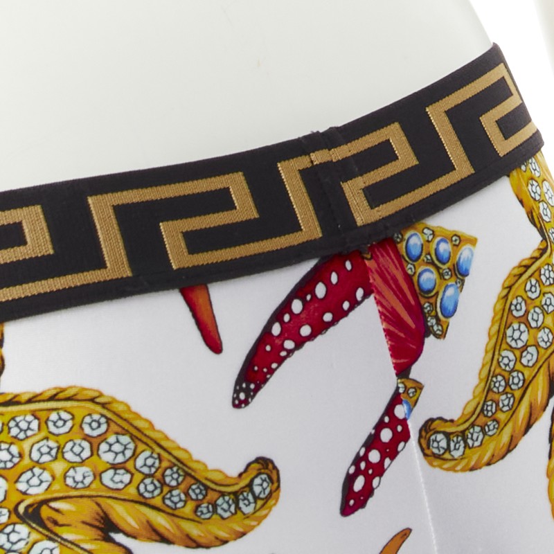 Versace Kids Greca Leggings - Detail 2